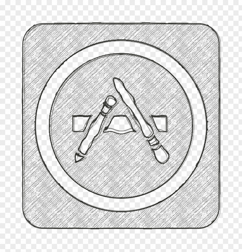 Drawing Line Art App Icon PNG