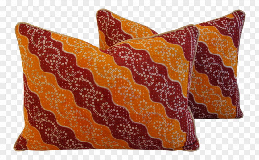 Pillow Throw Pillows Cushion Kantha Textile PNG