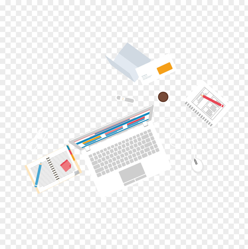 Vector Office Computer Laptop Mouse Macintosh PNG