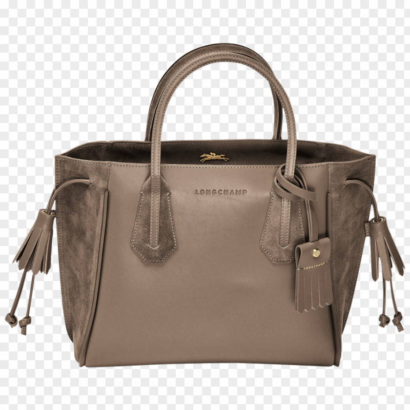 Bag Tote Handbag Leather Longchamp PNG