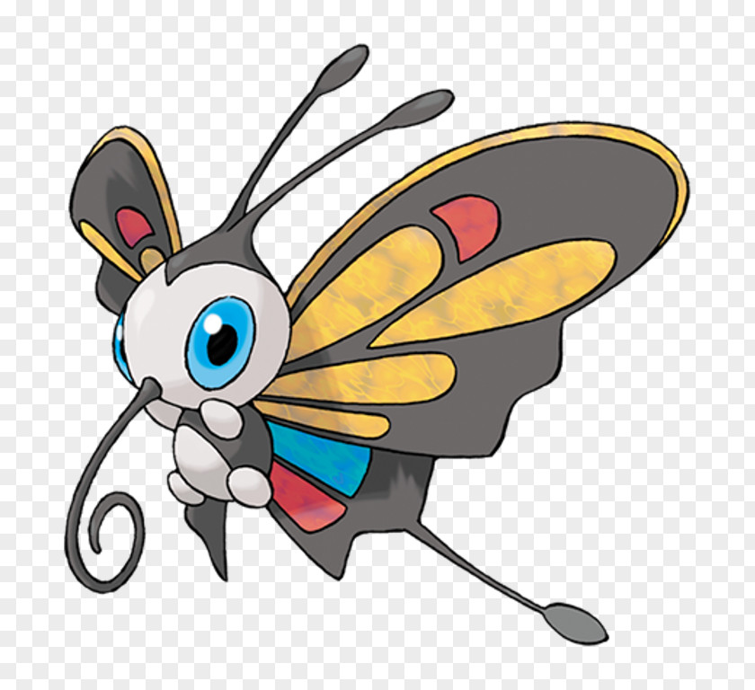 Butterfly Pokemon Shiny Beautifly Serebii Silcoon Wurmple Video Games PNG