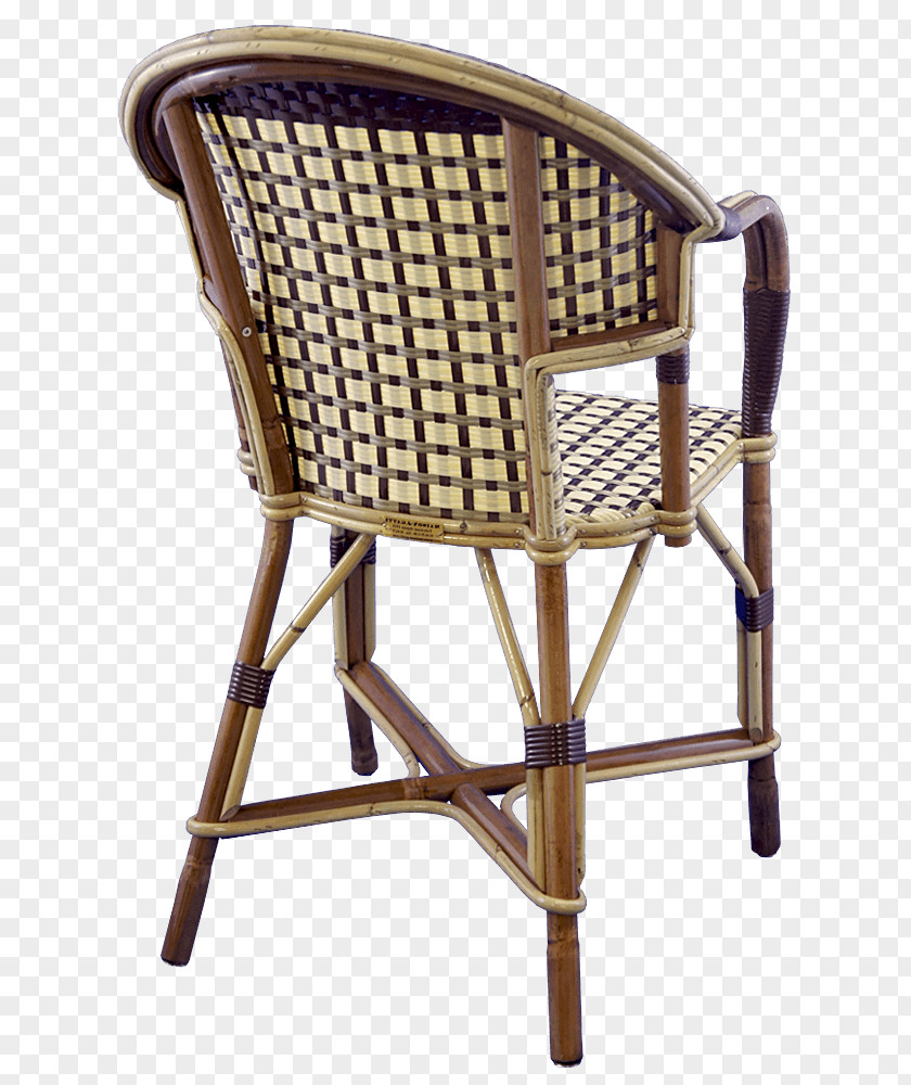 Chair Garden Furniture Bar Stool Wicker PNG