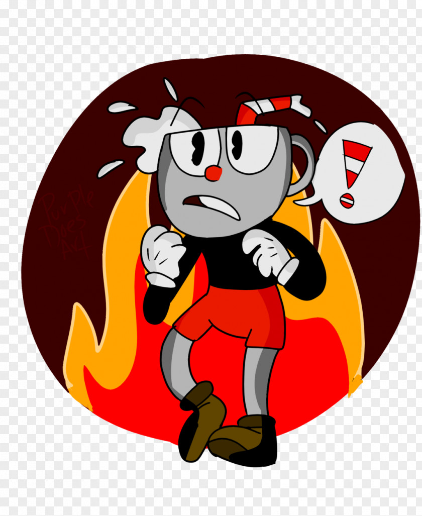 Cuphead And Mugman Fanart DeviantArt Minecraft PNG