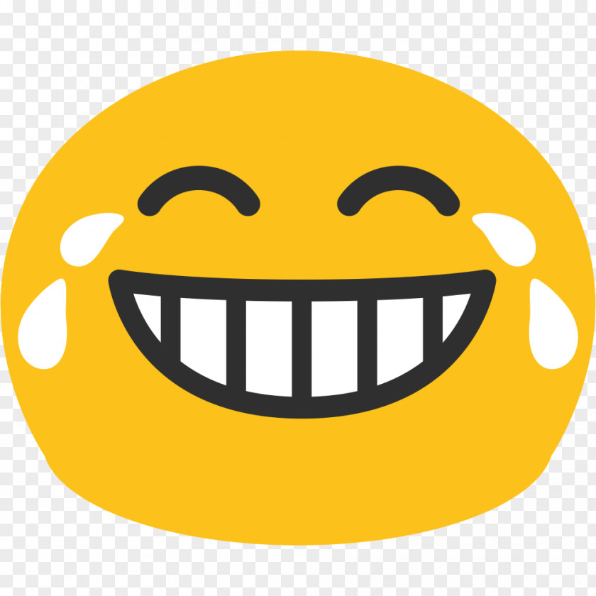 Emoji Face With Tears Of Joy Android Nougat Marshmallow PNG
