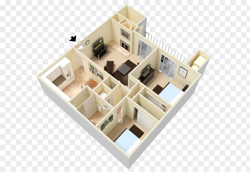 Furniture Floor Plan King's Lynne Apartments House Renting PNG