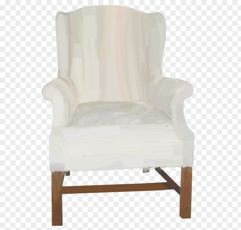 Painted White Sofa Club Chair Couch PNG