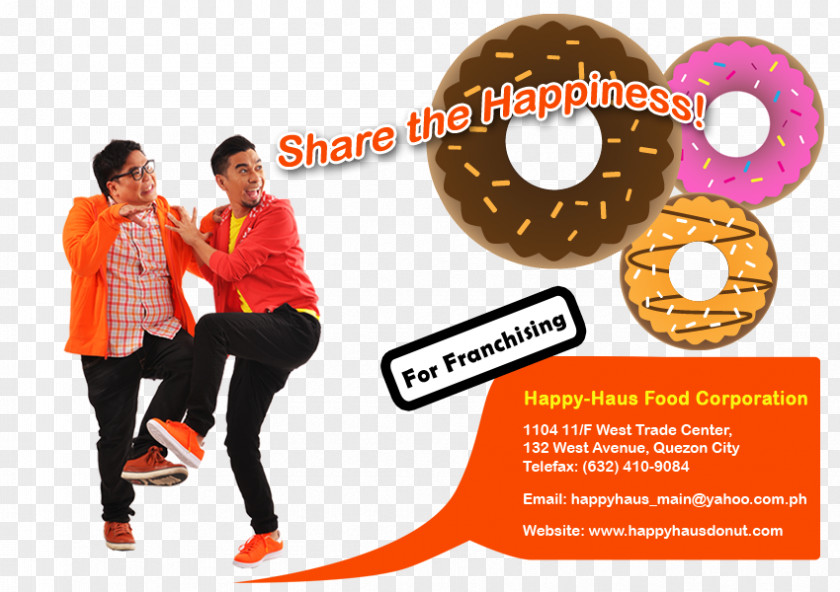 Peanut Happy-Haus Donuts Todo Backup Advertising PNG