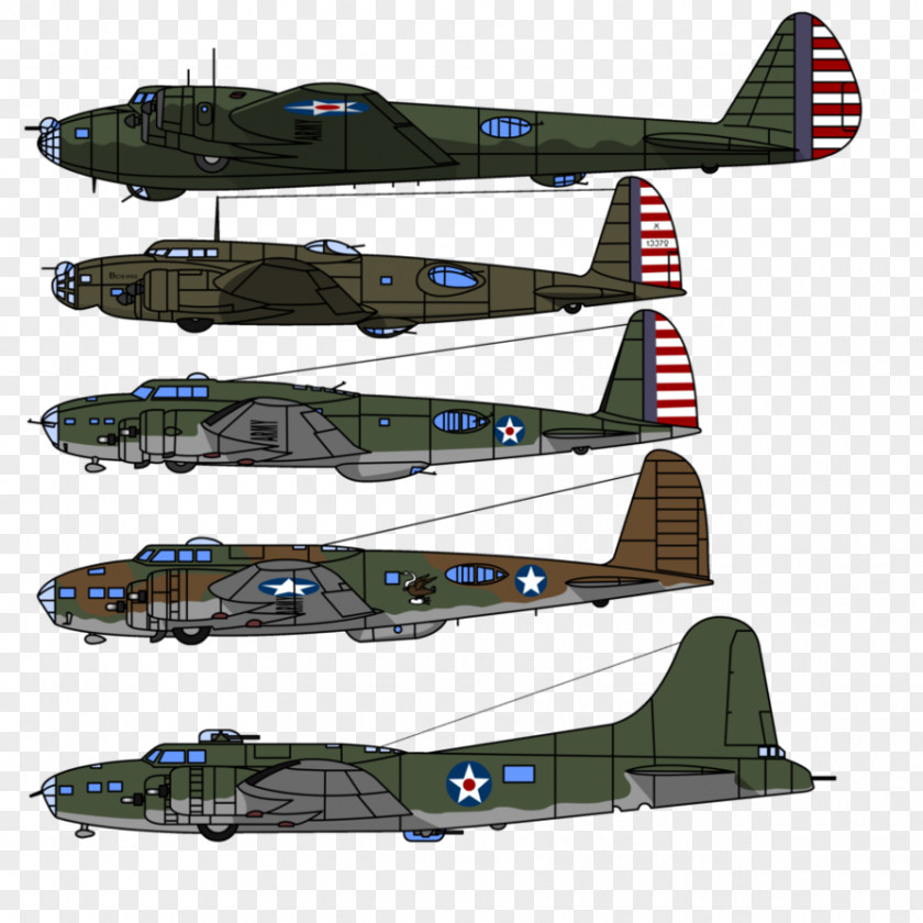 Bomber Boeing B-17 Flying Fortress Consolidated B-24 Liberator XB-15 B-17D Ball Turret PNG