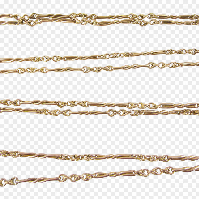 Chain Rope Gold Necklace Silver PNG