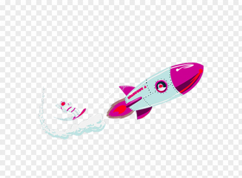 Rocket Cartoon Icon PNG
