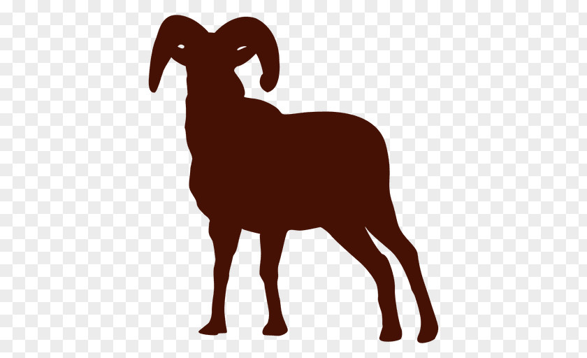 Sheep Silhouette Boer Goat Clip Art PNG