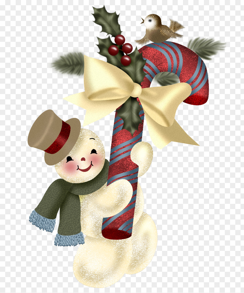 Snowman Christmas Gift PNG