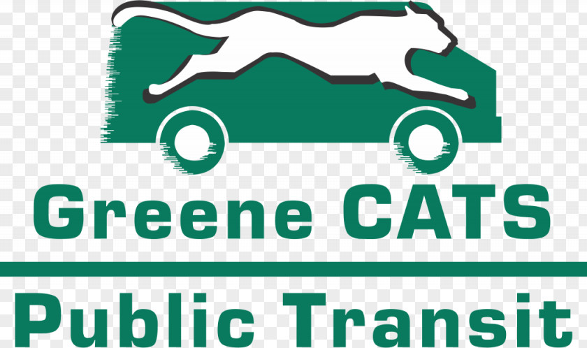 Technology Logo Greene CATS Public Transit Brand PNG