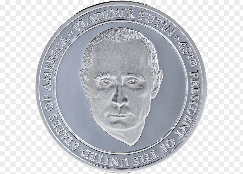 United States President Of The Coin Protests Against Donald Trump Medal PNG