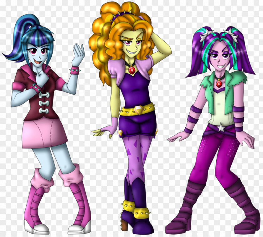 Human Drawing The Dazzlings DeviantArt Animated Cartoon PNG