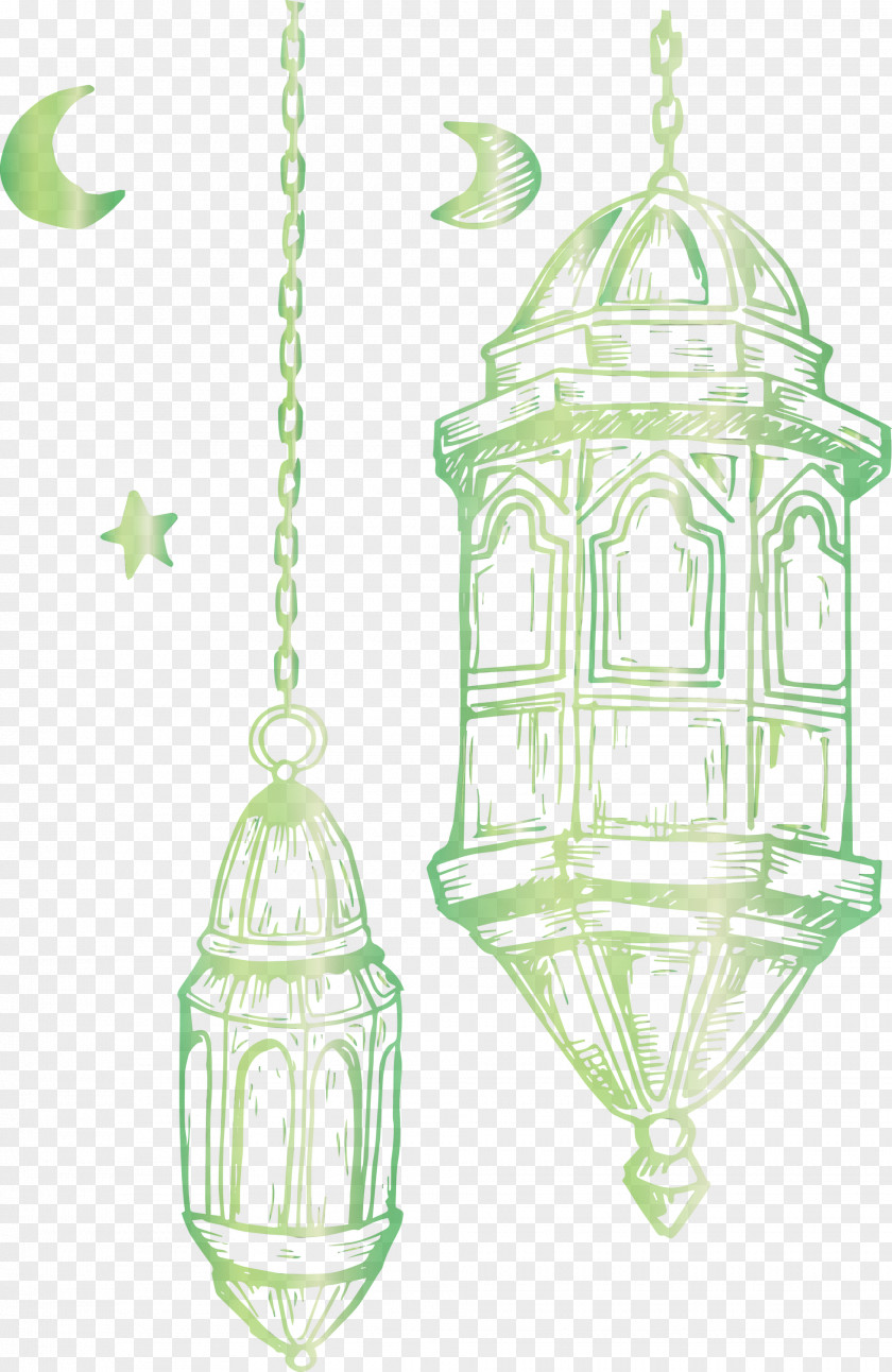 Light Fixture Green Science Physics PNG