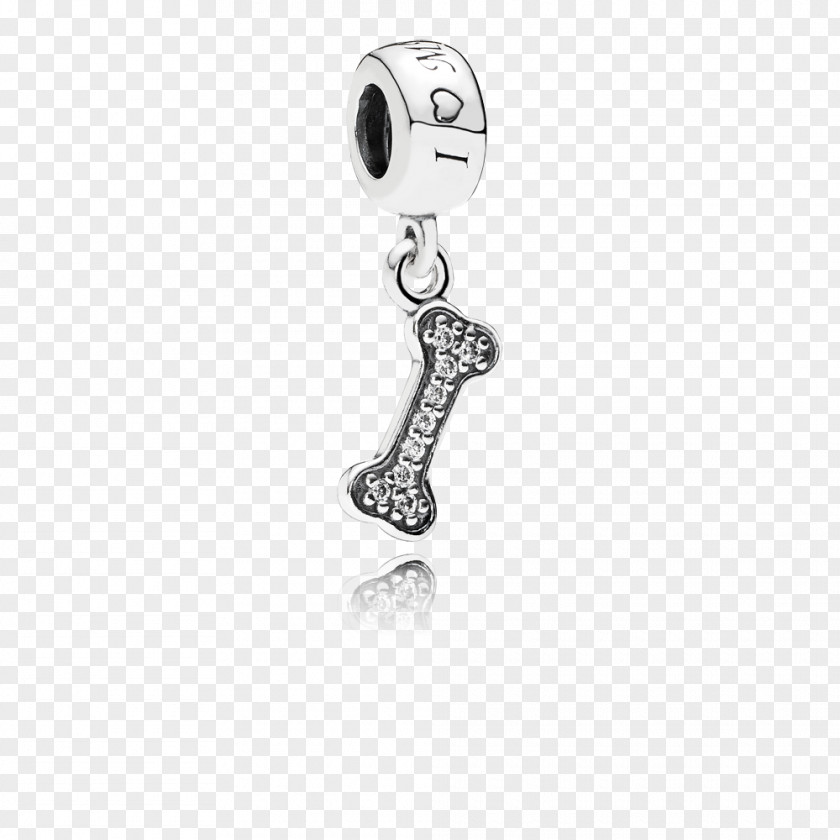 Silver Pandora Charm Bracelet Sterling Cubic Zirconia PNG