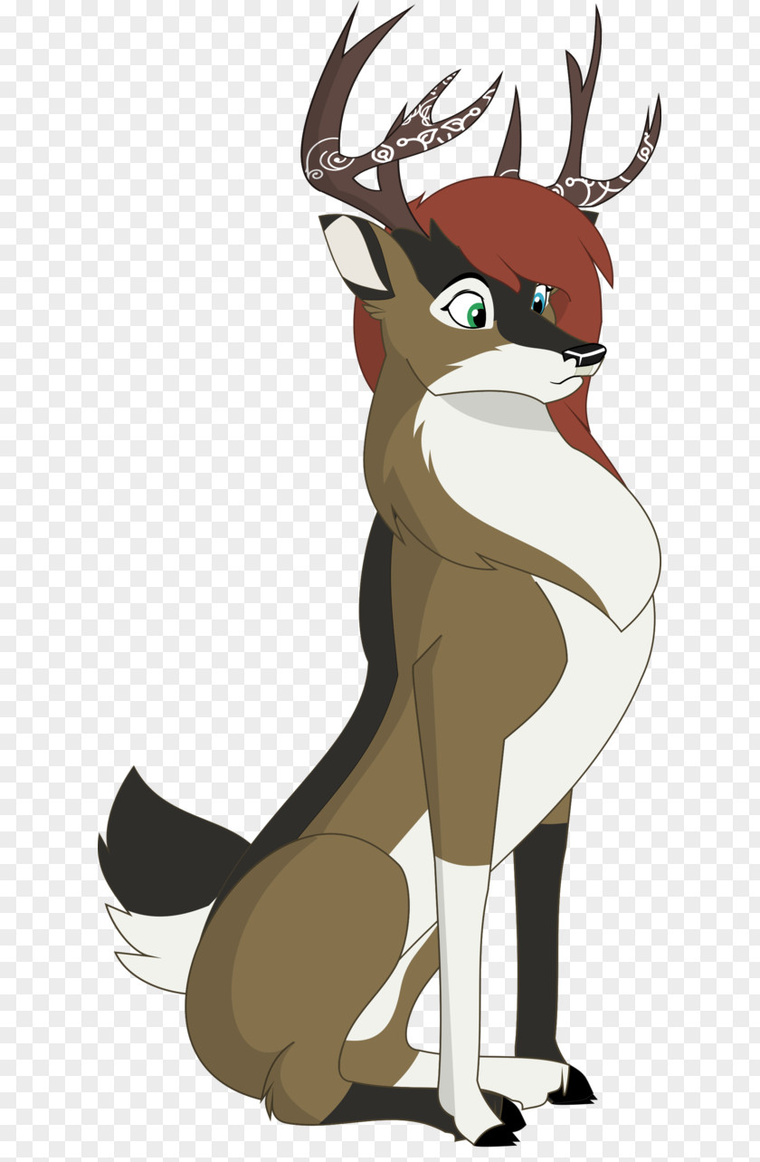 Cat Reindeer Kangaroo Horse Illustration PNG