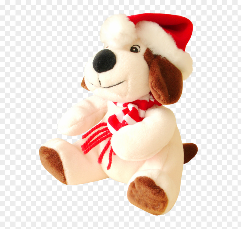 Christmas Puppy Dog Stuffed Toy PNG