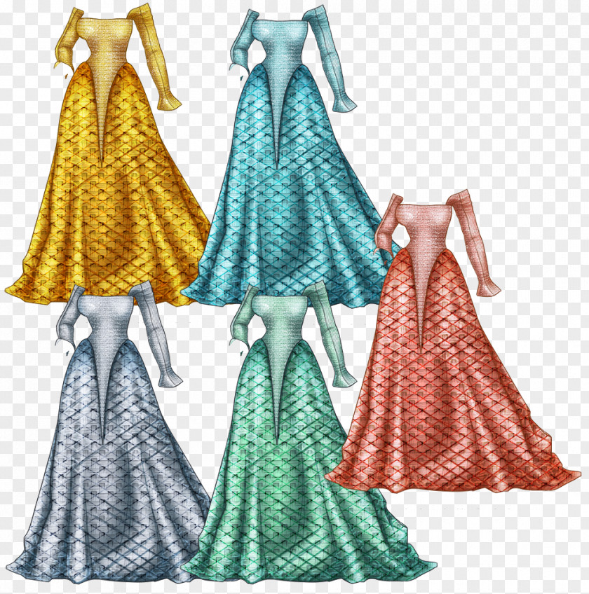 Dress Costume Design Clothing Clothes Hanger Pattern PNG