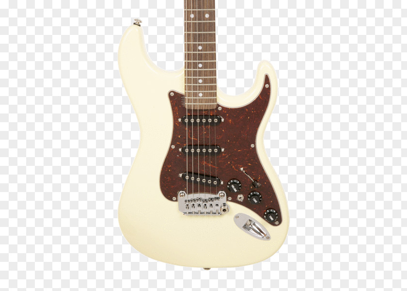 Electric Guitar Acoustic-electric Bass Fender Stratocaster Squier PNG