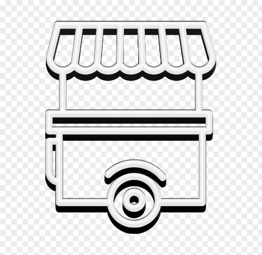 Food Cart Icon Street PNG