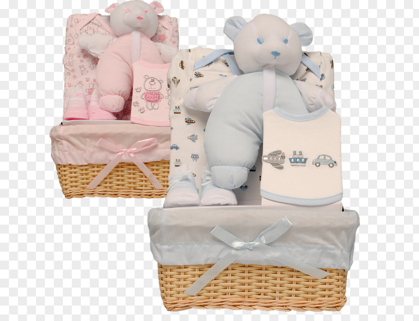 Gift Food Baskets Nursery Cots Infant Hamper PNG