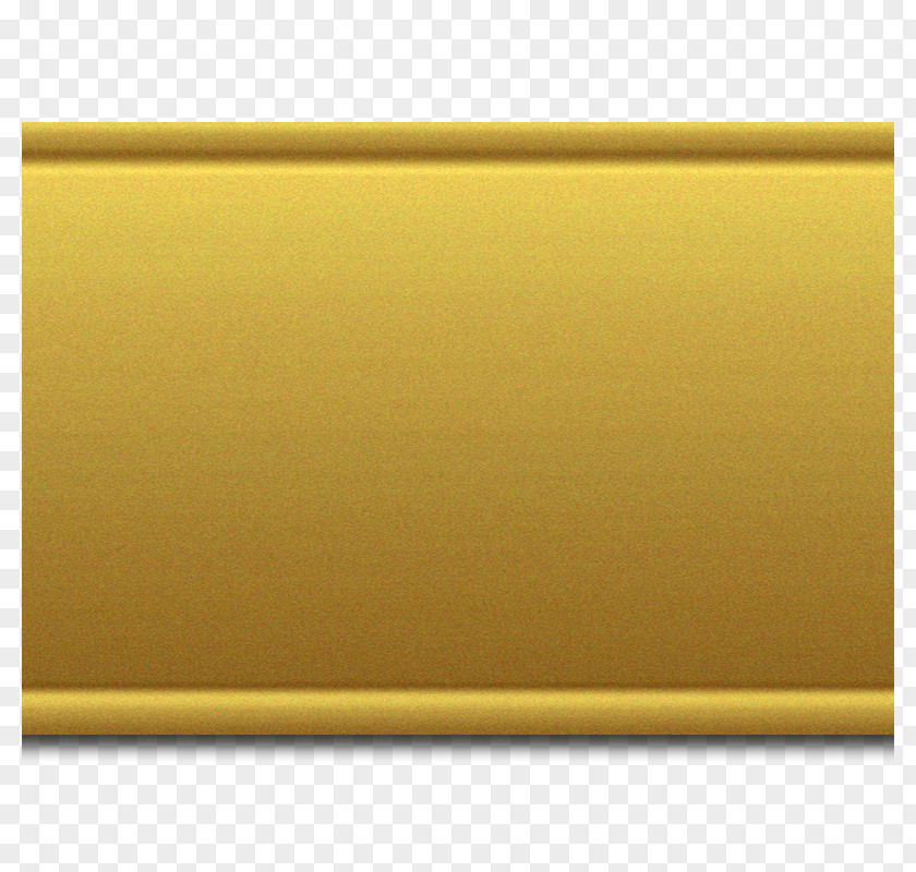 Gold Frame Shadow Icon PNG