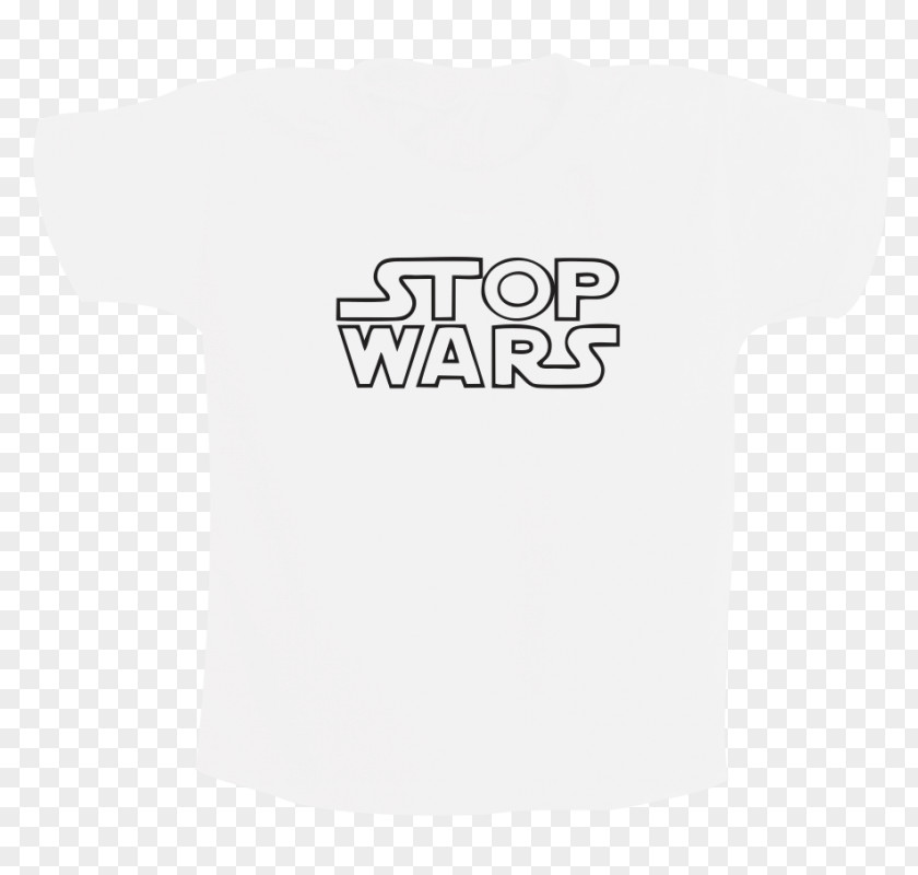 Stop War T-shirt Boba Fett Logo Sleeve PNG