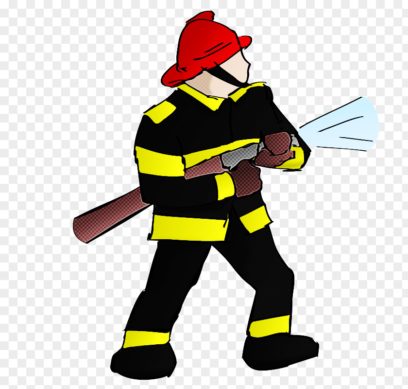 Construction Worker Fireman Firefighter PNG