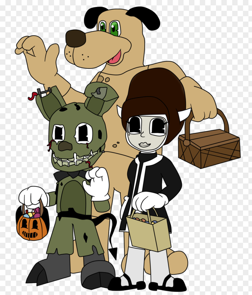 Dog Bendy And The Ink Machine Halloween Costume PNG