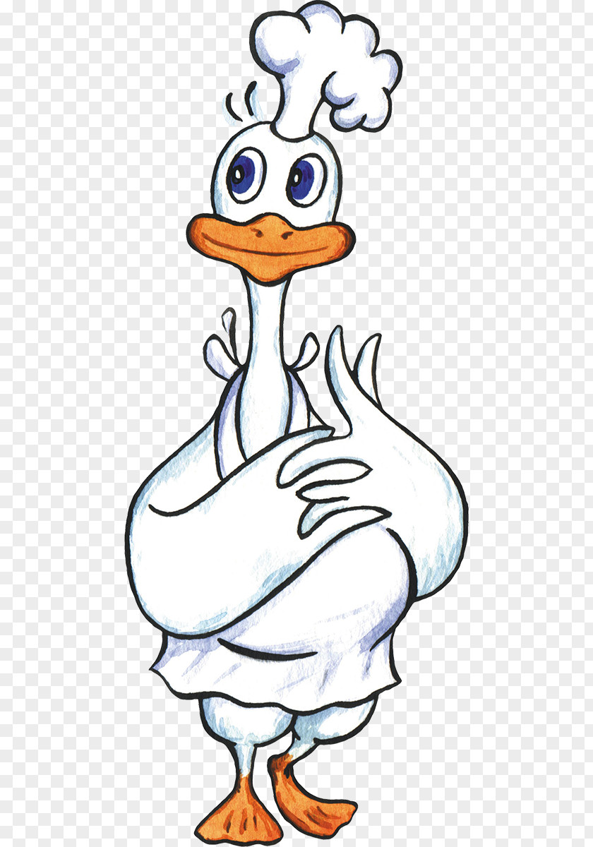 Duck Chef Cook Clip Art PNG