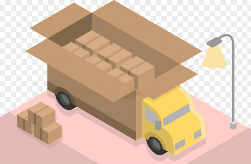 Flash Container Transport Euclidean Vector Illustration PNG