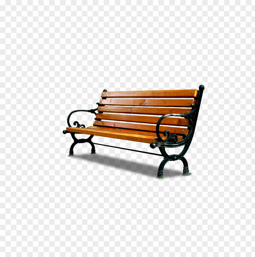 Park Bench Stool Chair Plastic Seat PNG