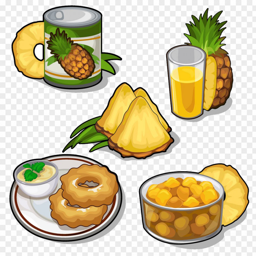 Pineapple Foods Royalty-free Drink Clip Art PNG