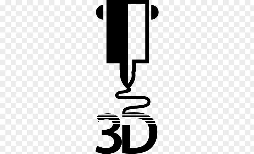 Printer 3D Printing Paper Logo PNG