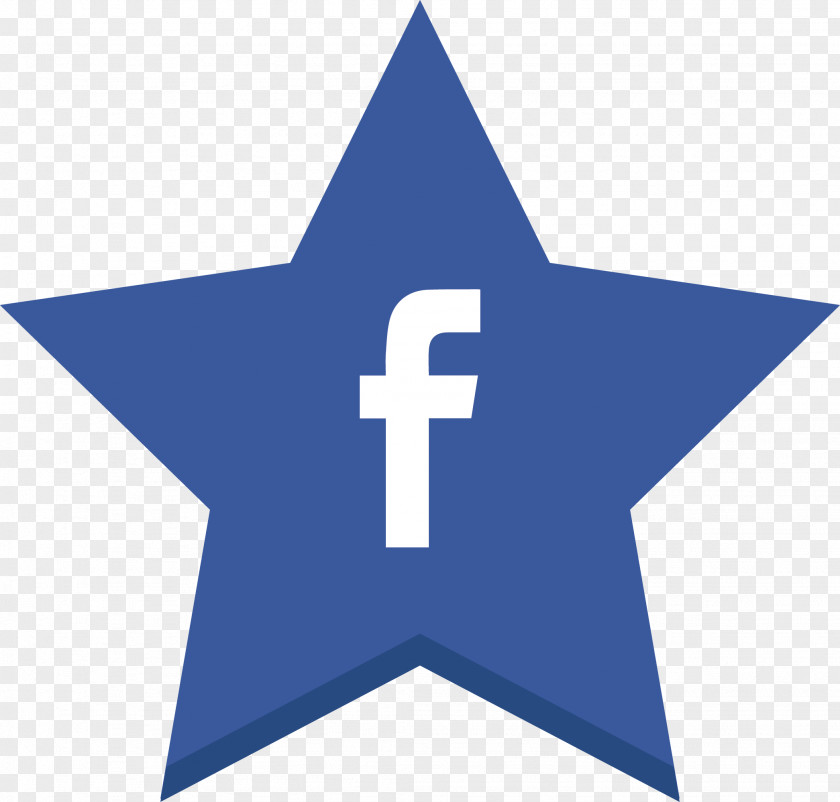 Star Social Media Facebook Network PNG