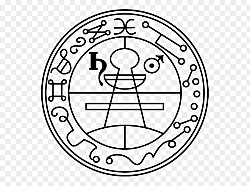 Symbol Lesser Key Of Solomon Seal Grimorium Verum Pentacle PNG