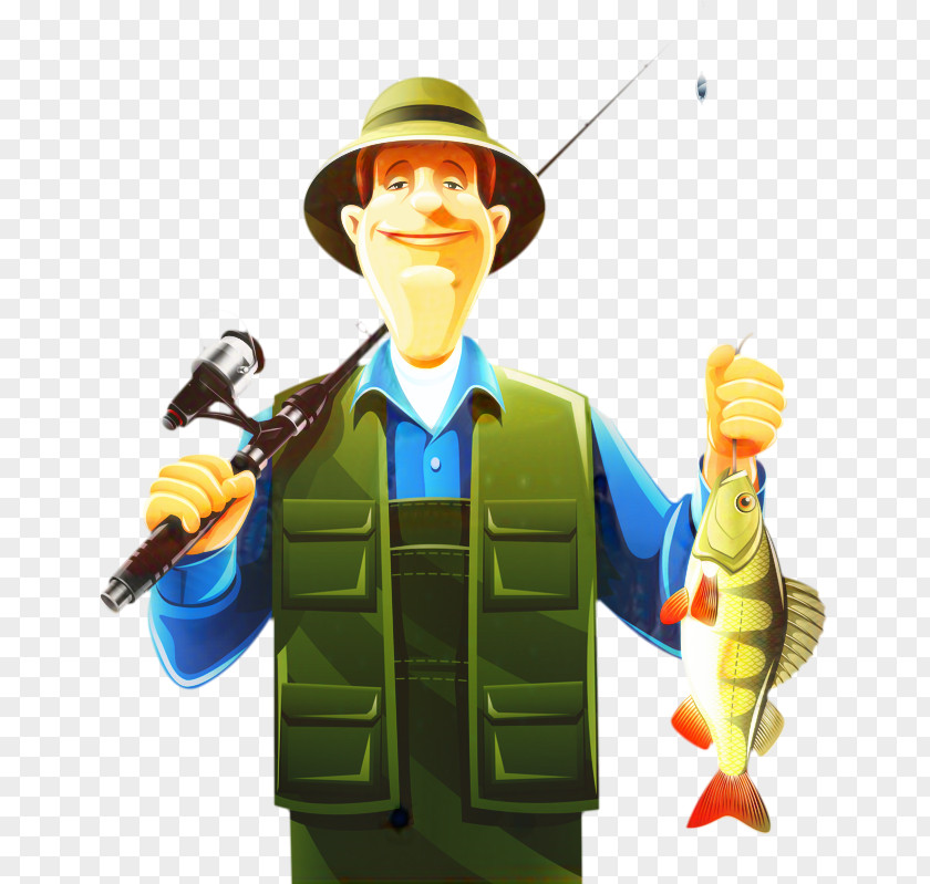 Toy Action Figure Fishing Cartoon PNG
