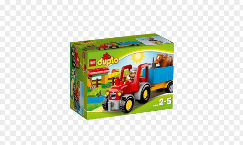 Toy Amazon.com Lego Duplo LEGO 10524 DUPLO Farm Tractor Train PNG