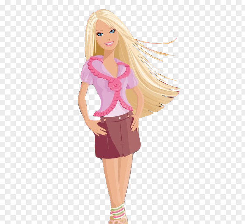 Barbie Barbie: A Fashion Fairytale Doll Blond PNG