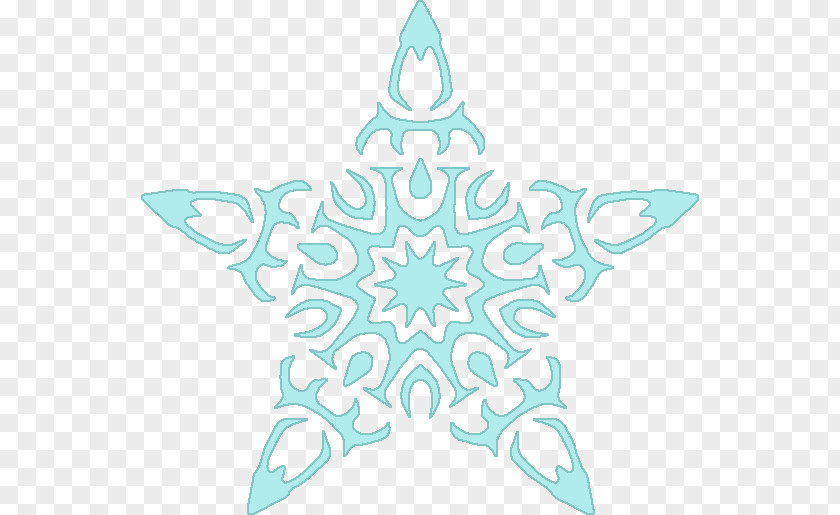 Beautiful Snowflake Symmetry Line Point Pattern PNG
