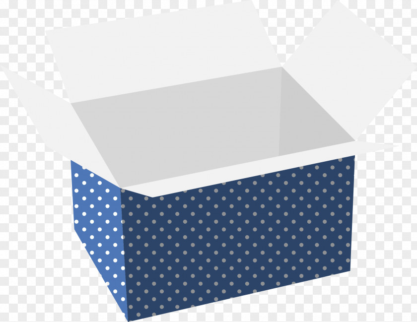 Box Cardboard Polka Dot Clip Art PNG