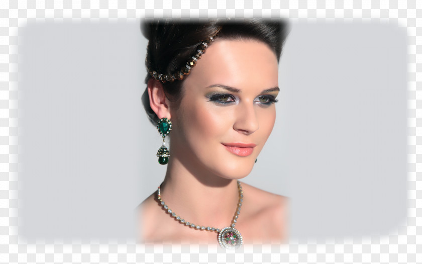 Hair Headpiece Long Tie Earring PNG