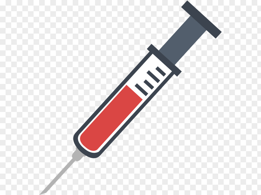 Medical Equipment Syringe Cartoon PNG