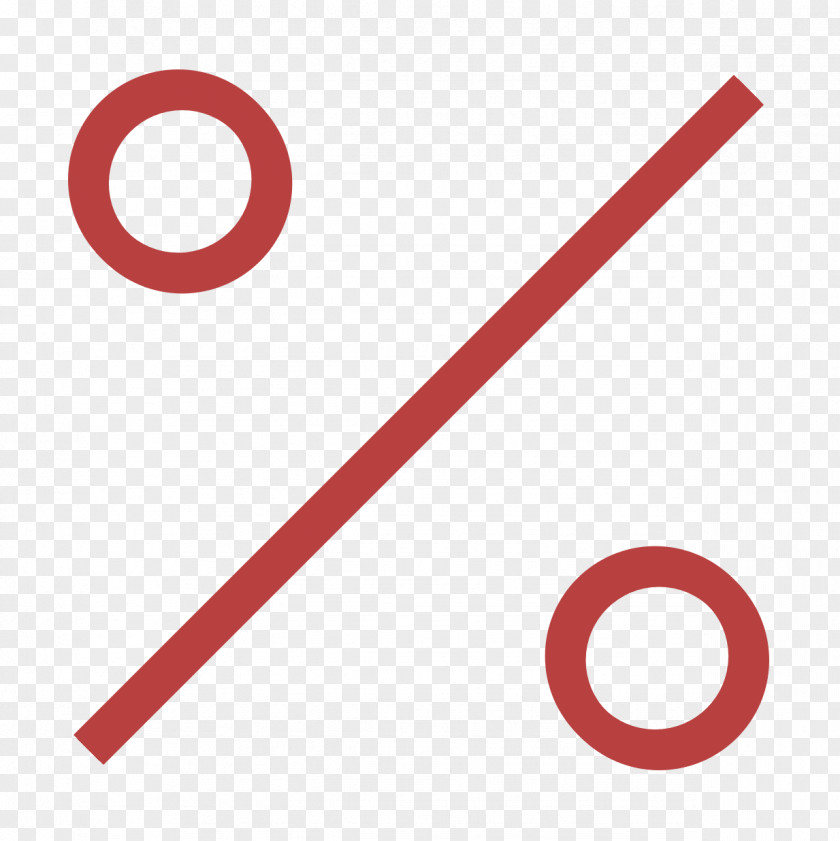Sign Essential Set Icon Percent PNG