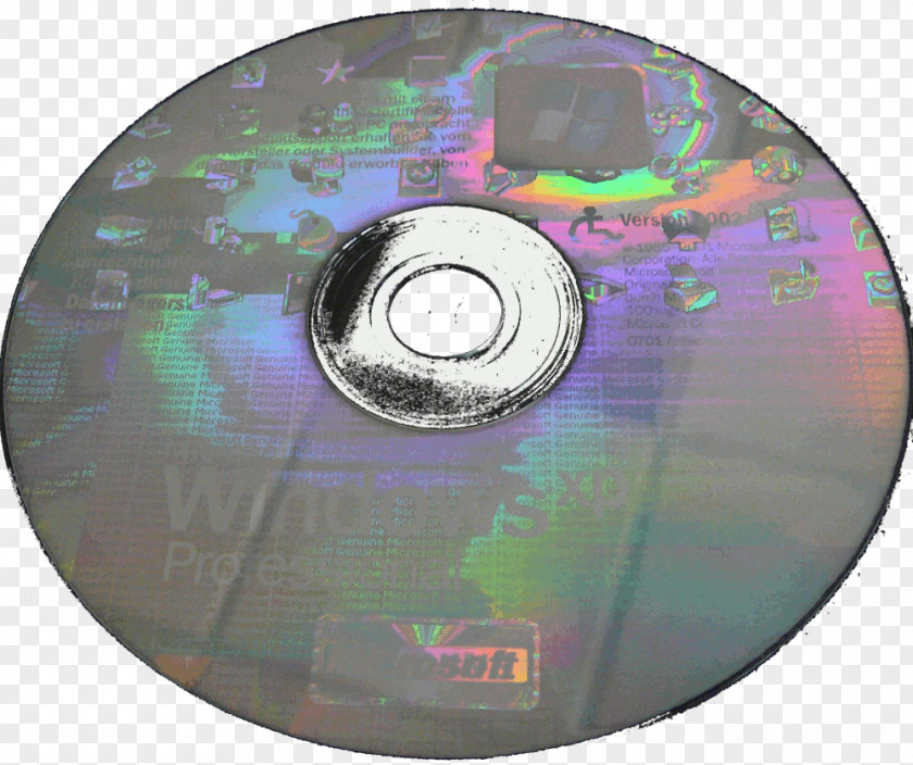 Windows XP Compact Disc PNG