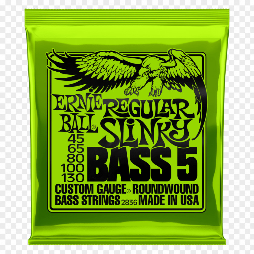 Bass Guitar String Double Flatwound Electric PNG