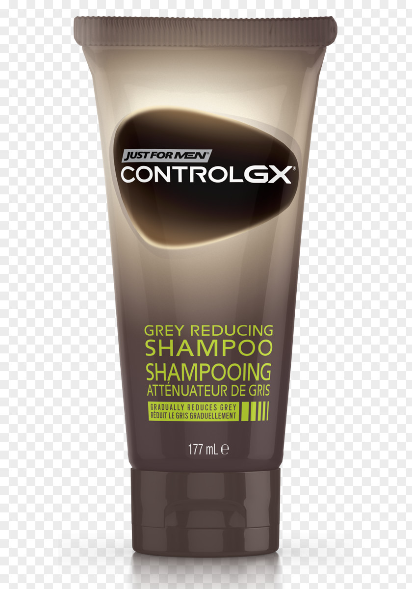 Shampoo Just For Men Control GX Grey Reducing Hair Conditioner Care PNG