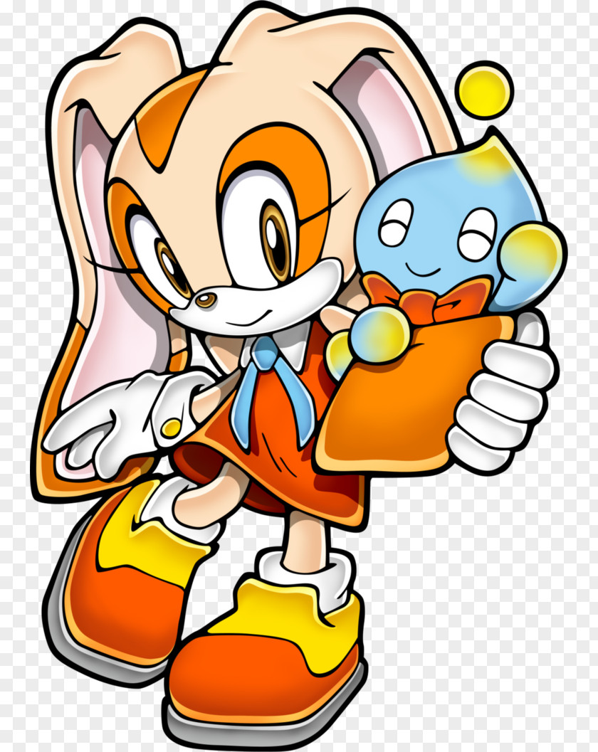 Sonic Cream The Rabbit Hedgehog Vanilla Heroes Rush PNG